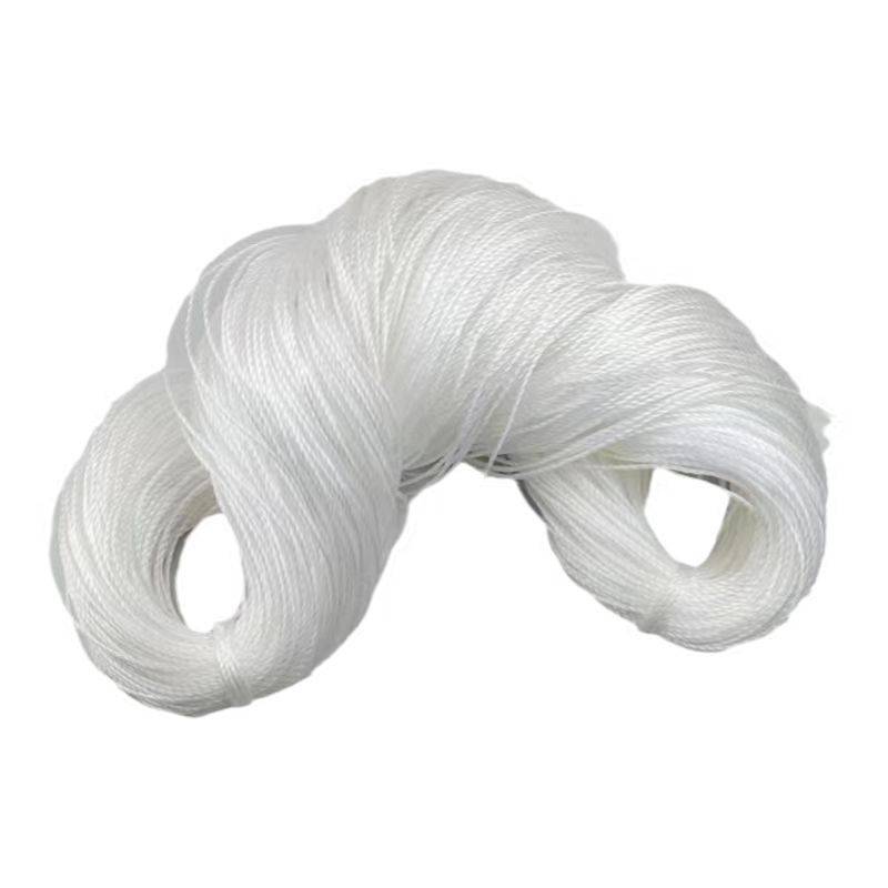 1-6mm white nylon rope gardening tent rope greenhouse packing rope to prepare rope sunscreen fishing net cable