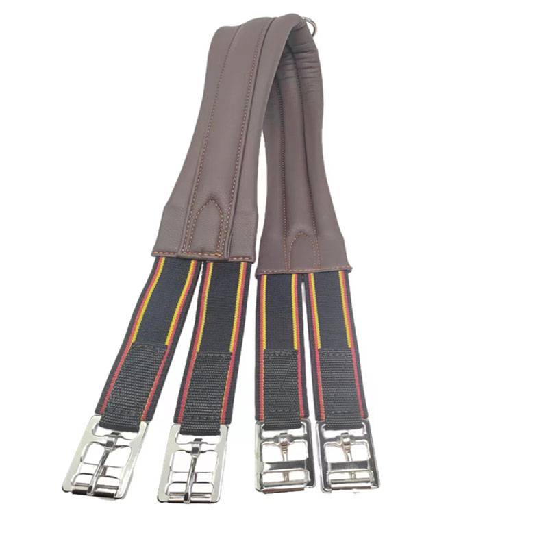 The dark brown belt is 125 long