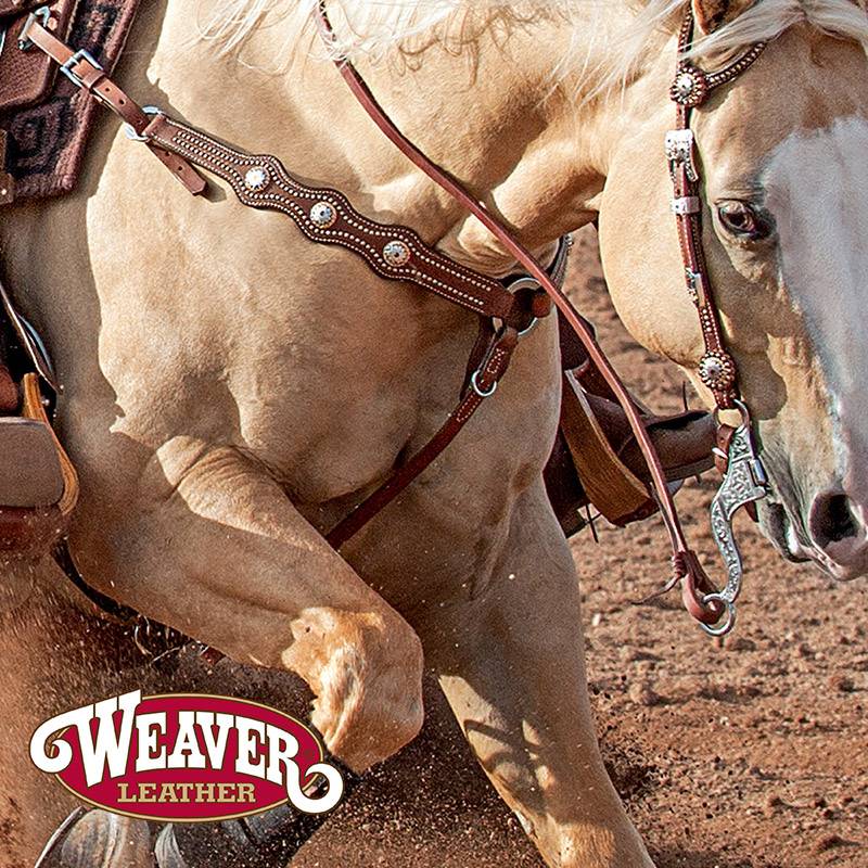 The US imported WEAVER Western Mailele Set Western Malle