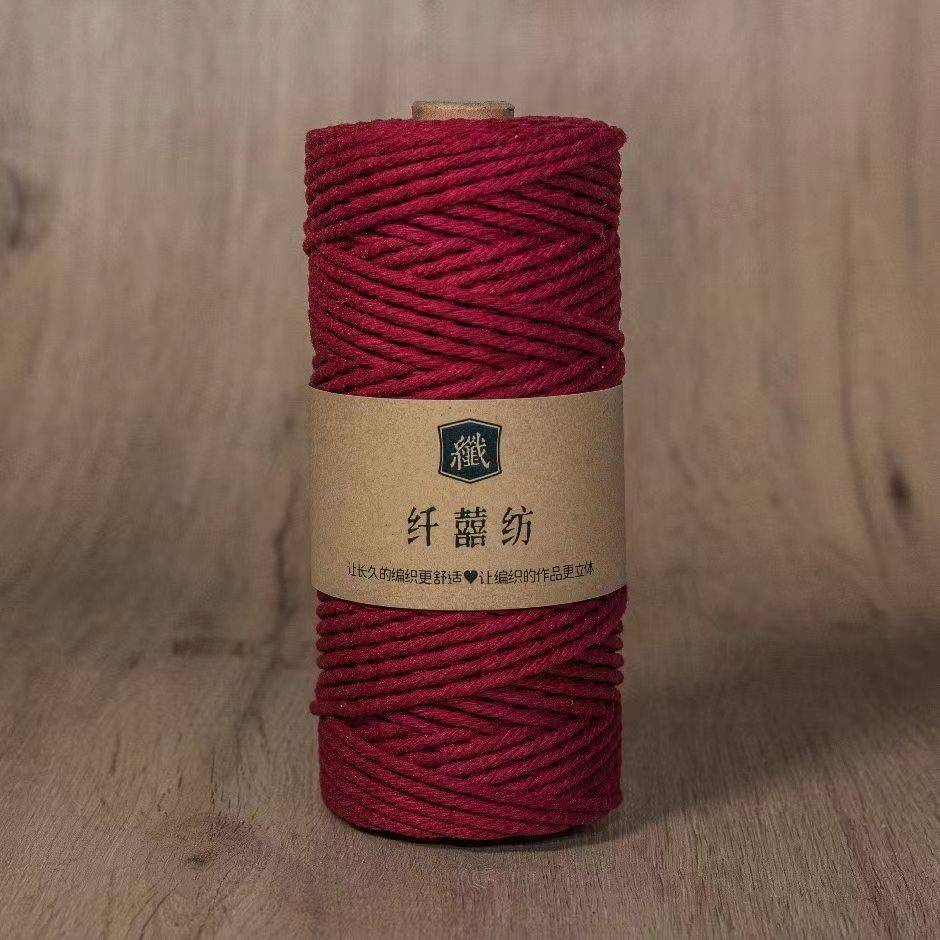 3mm wine red (100 m)