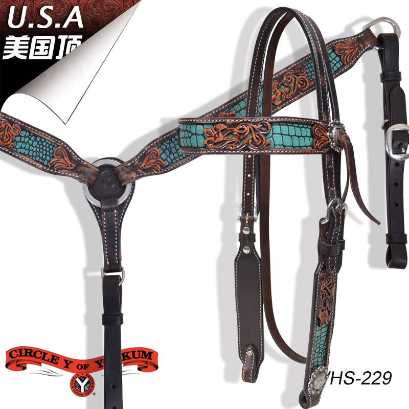American Circley Western Western Western Metro Shop Set Western saddle accessories Mahler cowhide cage accessories