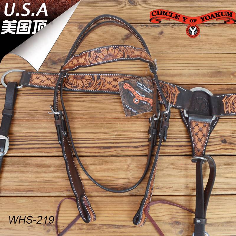 Imported CY Western Mental Sadfare Breast Ribbon Set Western Mallea Simple Lailen Western Accessories