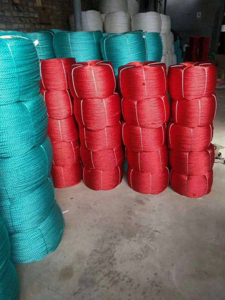 14/16/18/20mm Plastic nylon rope wear -resistant polyethylene rope sunscreen waterproof boat with rope rope red