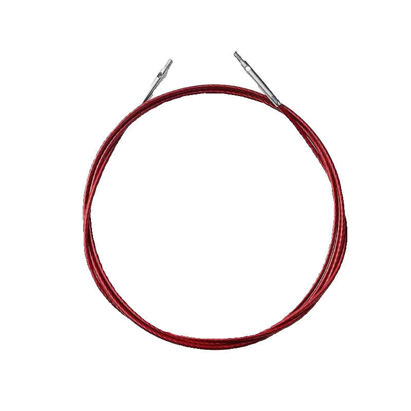 Red spin rope, 15 centimeters