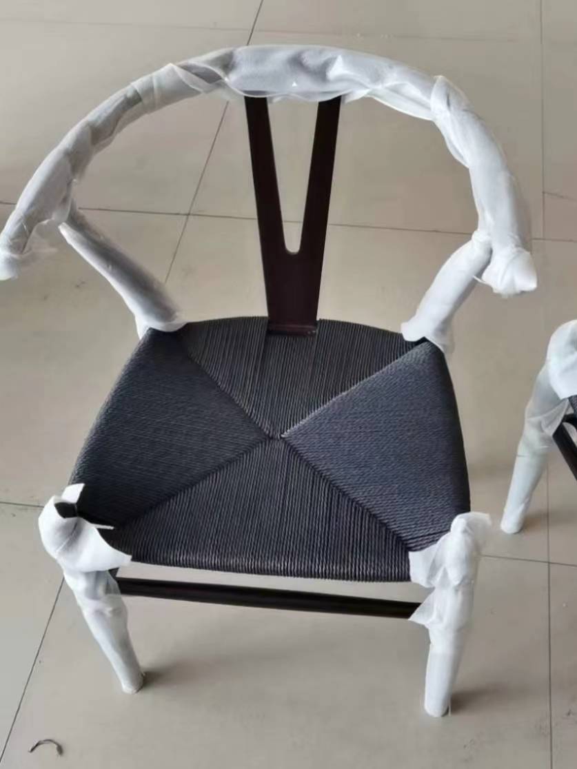 Y chair master vine chair three waterproof leather paper rope woven furniture cat climbing frame frame cushion material DIY binding