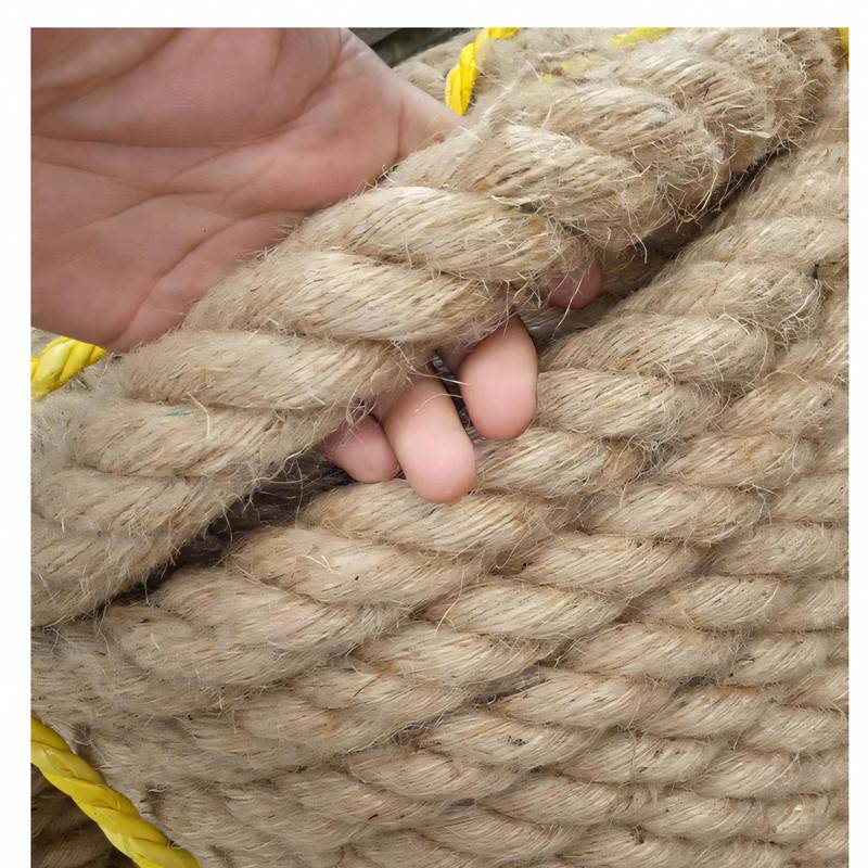 Rough hemp rope handmade 1-60 mm patella partition bonsai greenhouse packaging bundle turtle tumor tug of war 50-meter rope