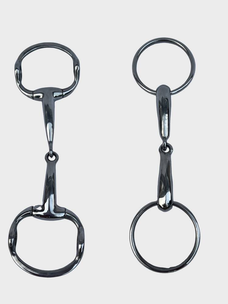 Stainless steel horse chewing new equestrian supplies saddle accessories horse racing mouth iron riding horseshill titer iron Shuile cage