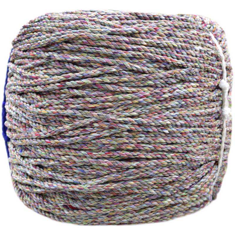 Young handsome soft rope polyester color rope soft, wear -resistant, anti -windy agricultural super soft truck nylon rope bundled