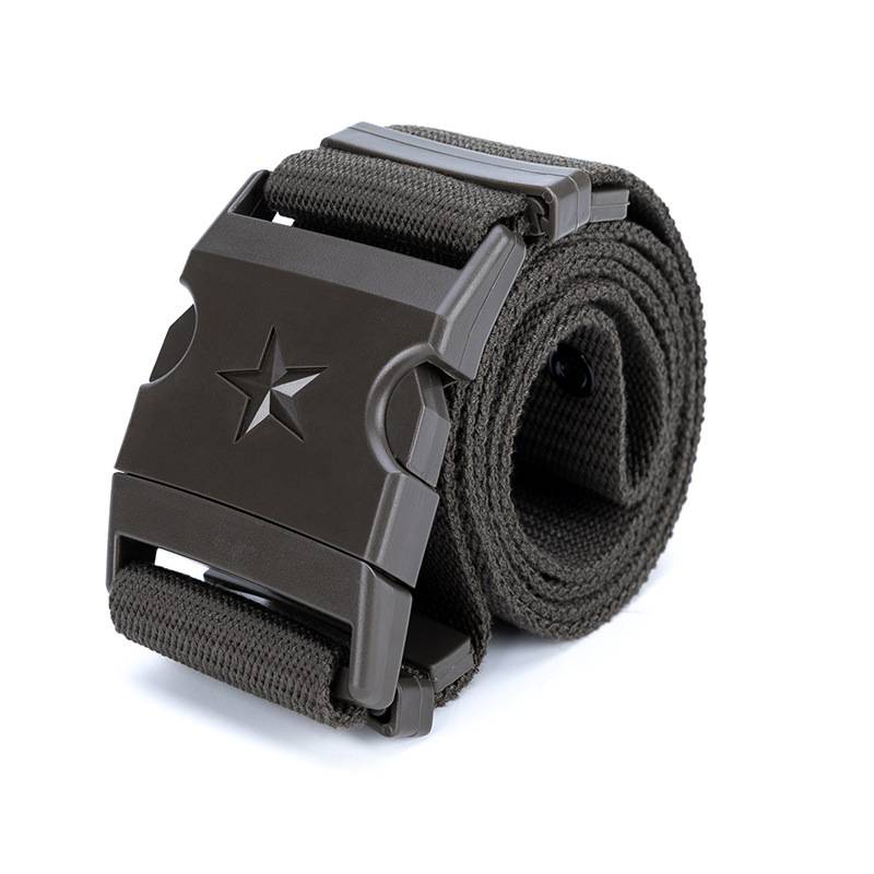 Weaving outer belt tactical outdoor tactical training waistband nylon canvas preparation outer belt buckle belt male