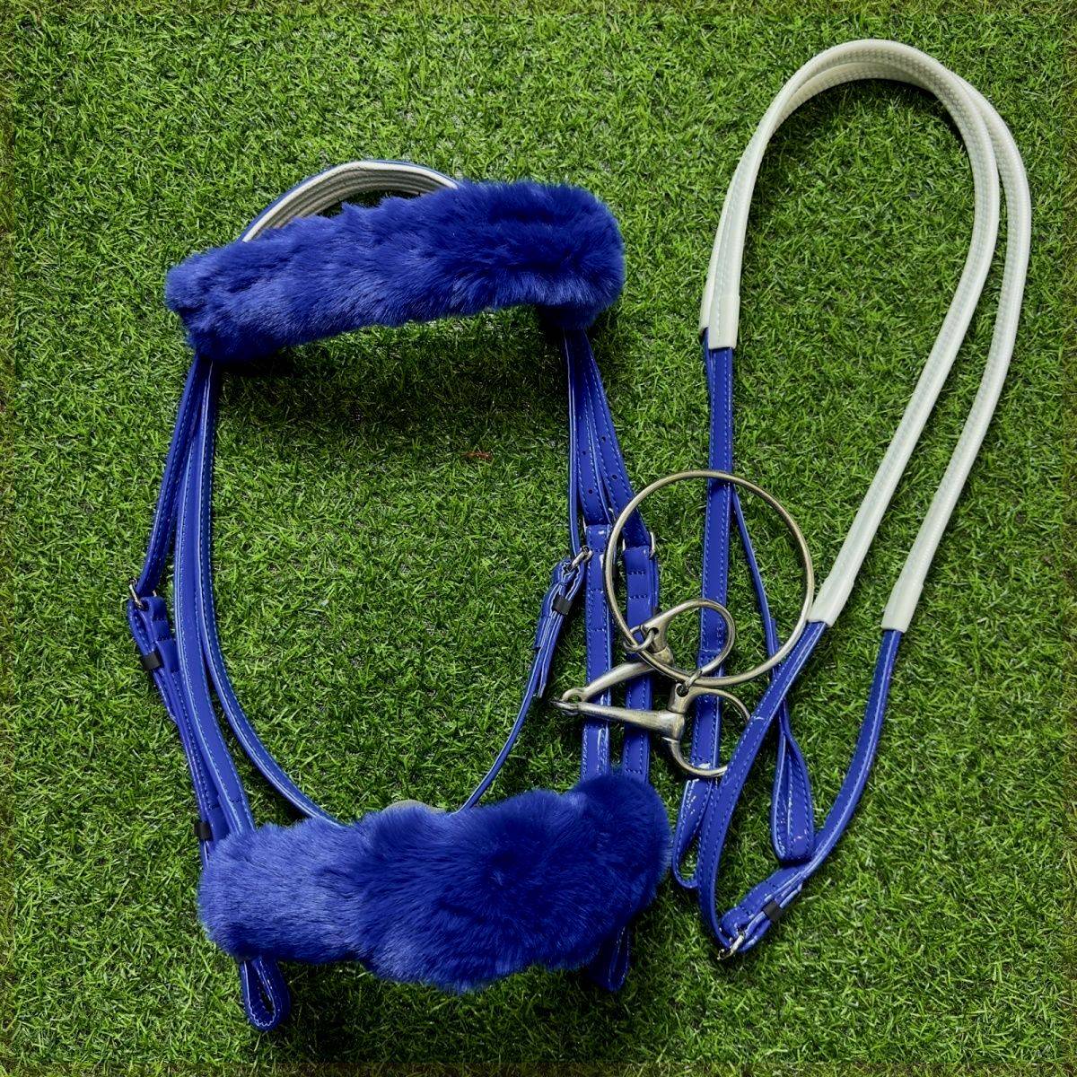 The new patent leather horse fork, Shuilekou, the noodle set of anti -frozen wear -resistant band double -haired band speed buckle full set