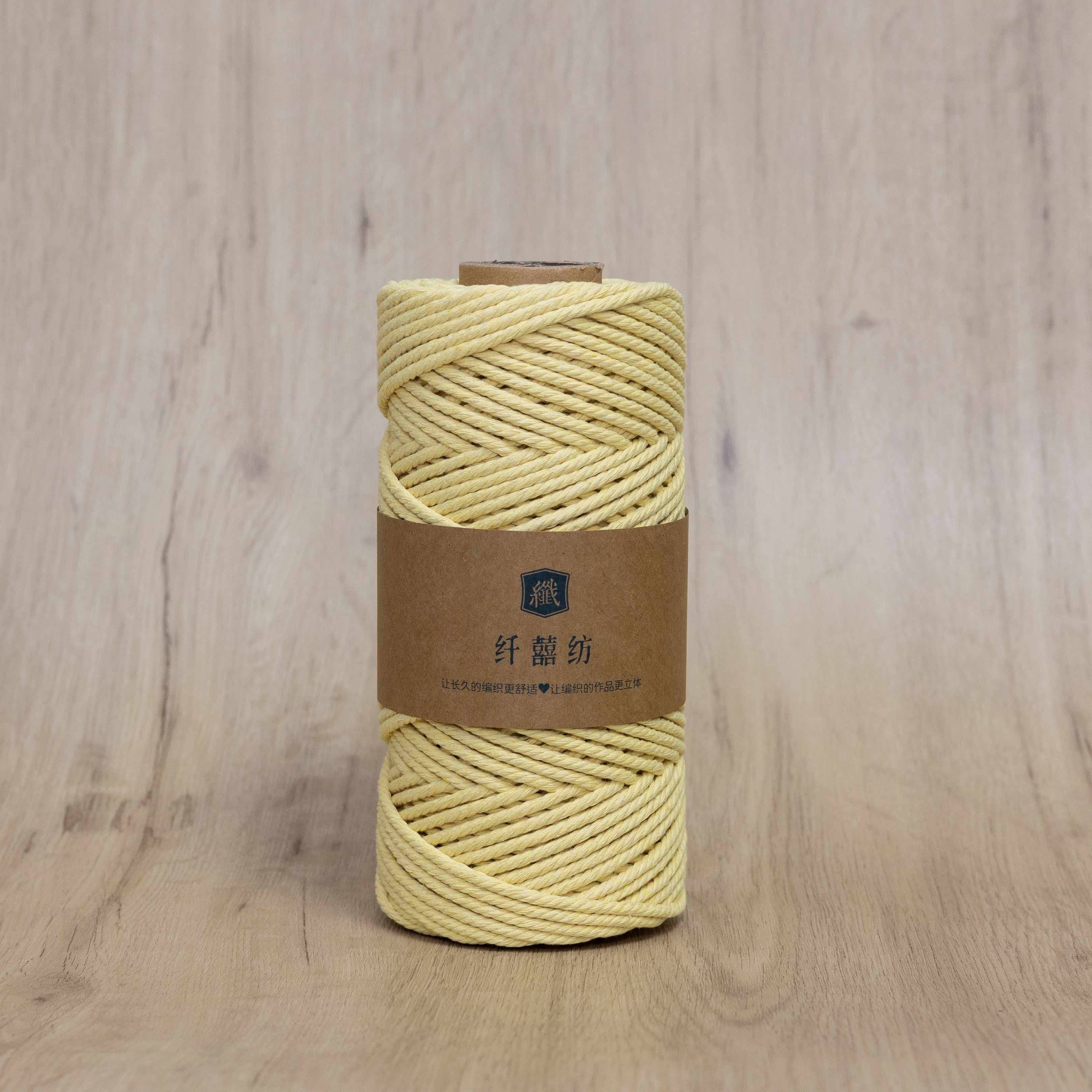 4 mm light yellow (100 m)
