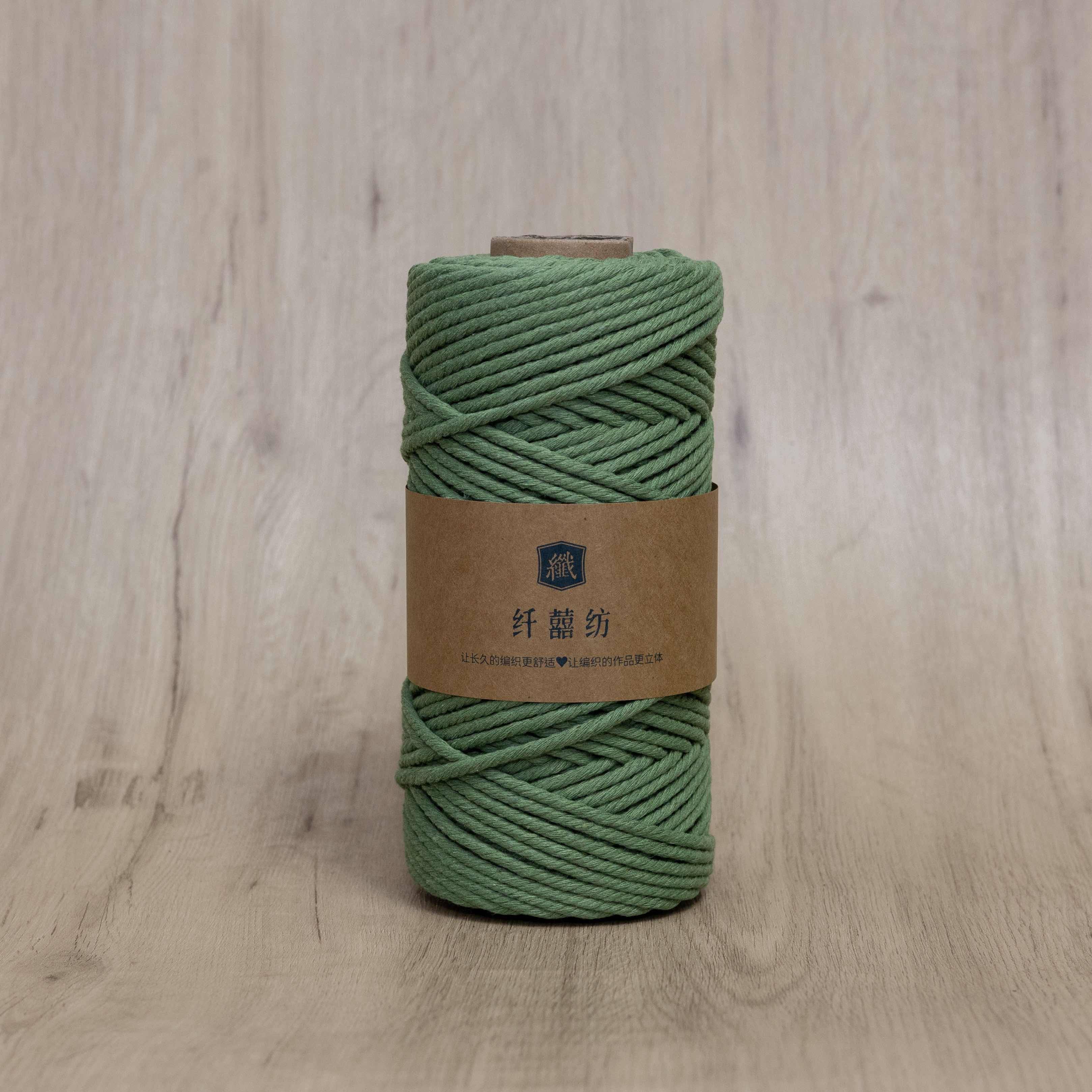 4mm butter green (100 m)