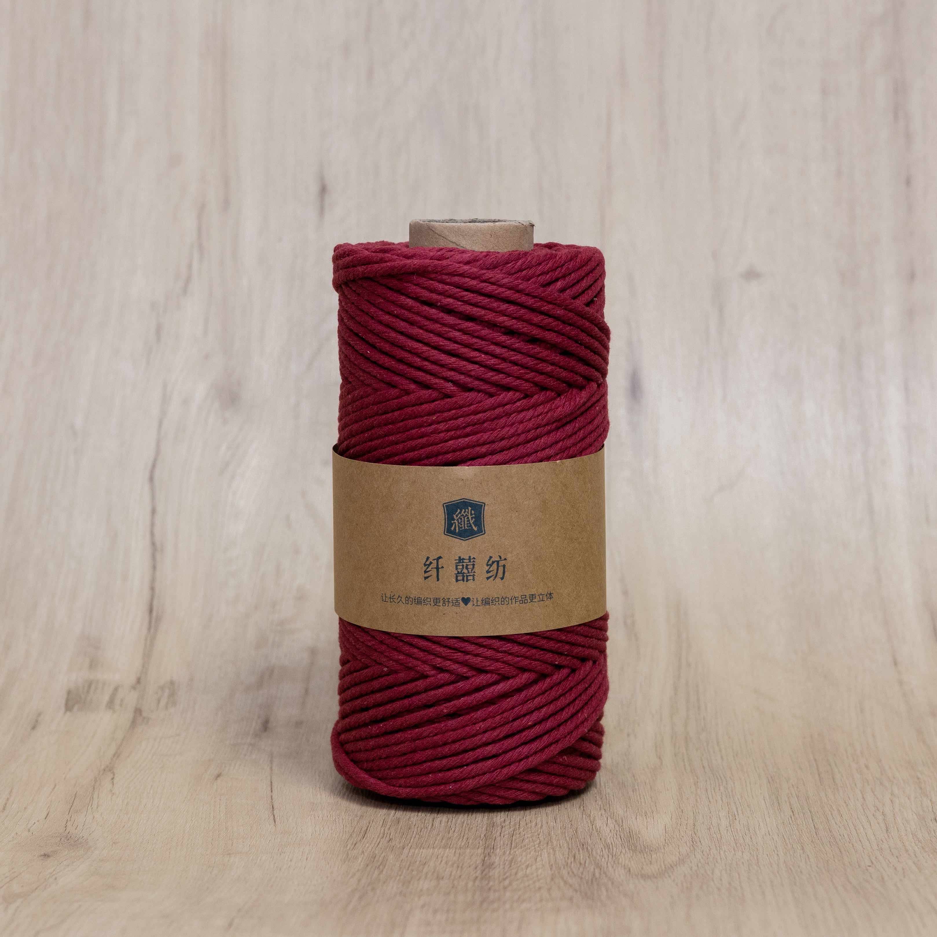 4mm wine red (100 m)
