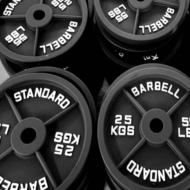 CAST IRON PAINTS FOUR BANDED BELLS 1.25 KG2.5KG5KG15KG25KG LIFTS HEAVY DUMB BLACK POLE