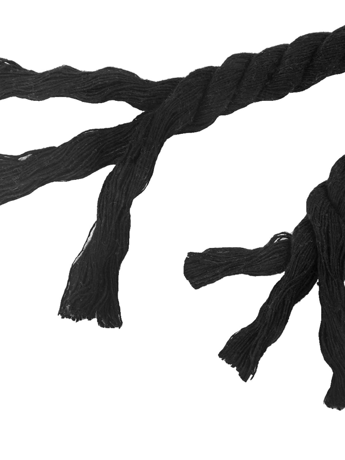 1 cm thick three -strands cotton rope color 10 mm crude cotton line 10mm coarse shop decoration decoration and weaving rope