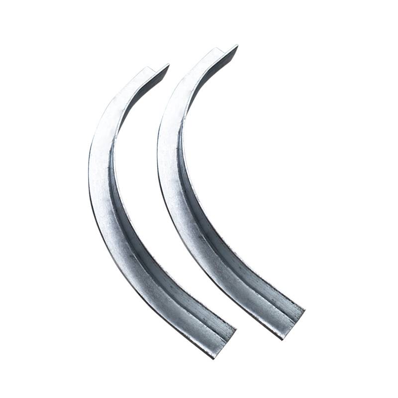 The stainless steel bends