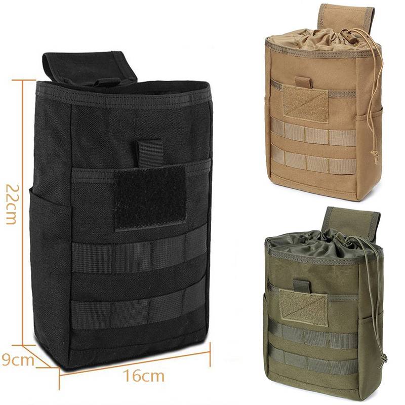 Mid-fold recycling bag