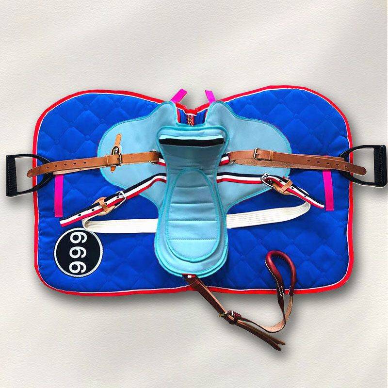 Leather saddling horse accessories Daquan universal saddlezi full set of a full set of horses horses Tibetan Tibetan saddle saddling