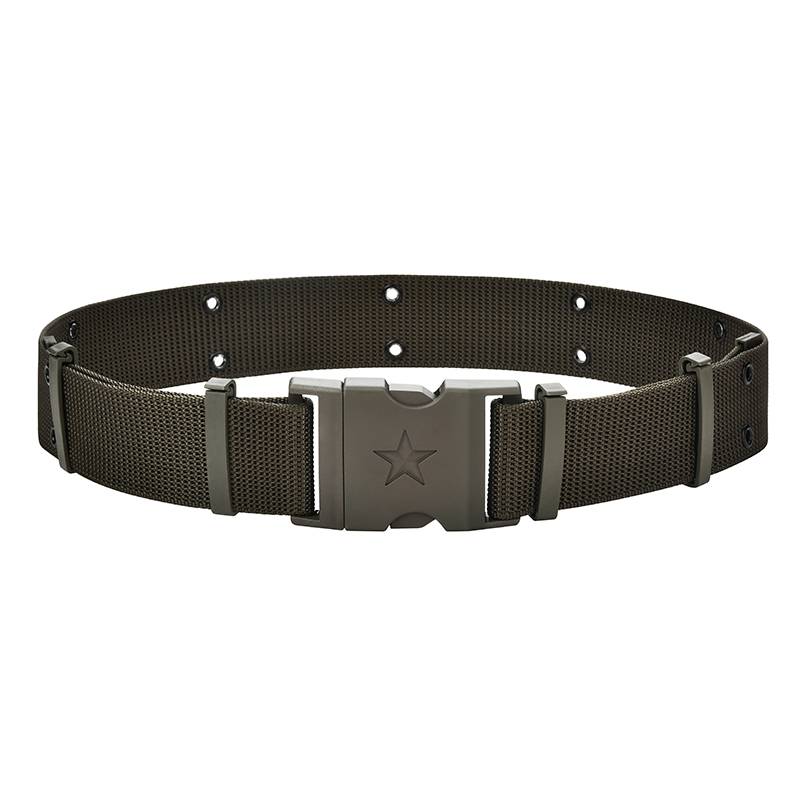 Student military training belt tactical waist seal woven outer belt nylon as training waist belt outdoor military fan supplies