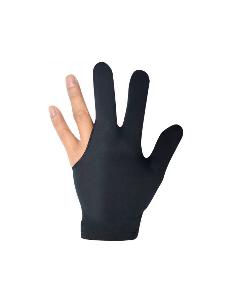 Billiards gloves triple -fingers of billiard table tennis housing hall public men and women left and right hands high -level file accessories accessories