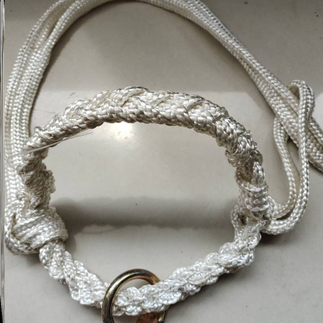 12MM WHITE GREY EDGE BULL HEAD - C57