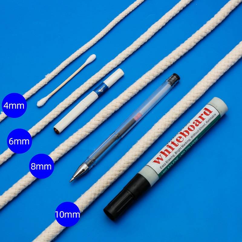 DIY cotton rope cotton wire woven cotton line tie rope packaging rope drying rope flag rope curtain cloth rope core rope