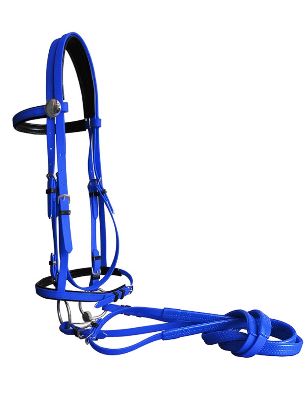 PVC Comprehensive Shuile reins with stainless steel hollow horse chewing will not rust, waterproof, deodorant, anti -deodorizing LT5005