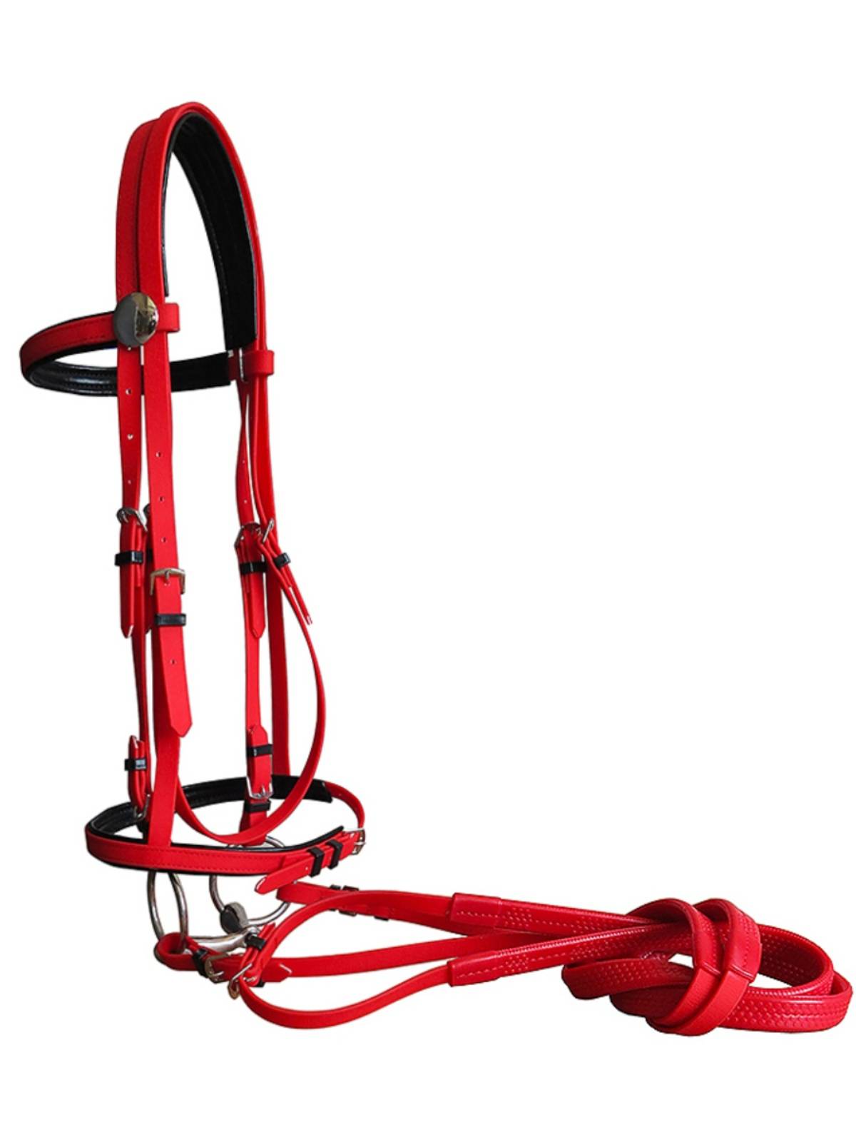 PVC Comprehensive Shuile reins with stainless steel hollow horse chewing will not rust, waterproof, deodorant, anti -deodorizing LT5005