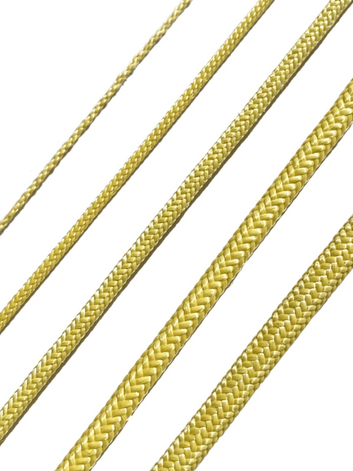 Aramid high -temperature rope Kaif fiber rope fire fire burial high -strength fire safety rope wear -resistant corrosion -resistant rope
