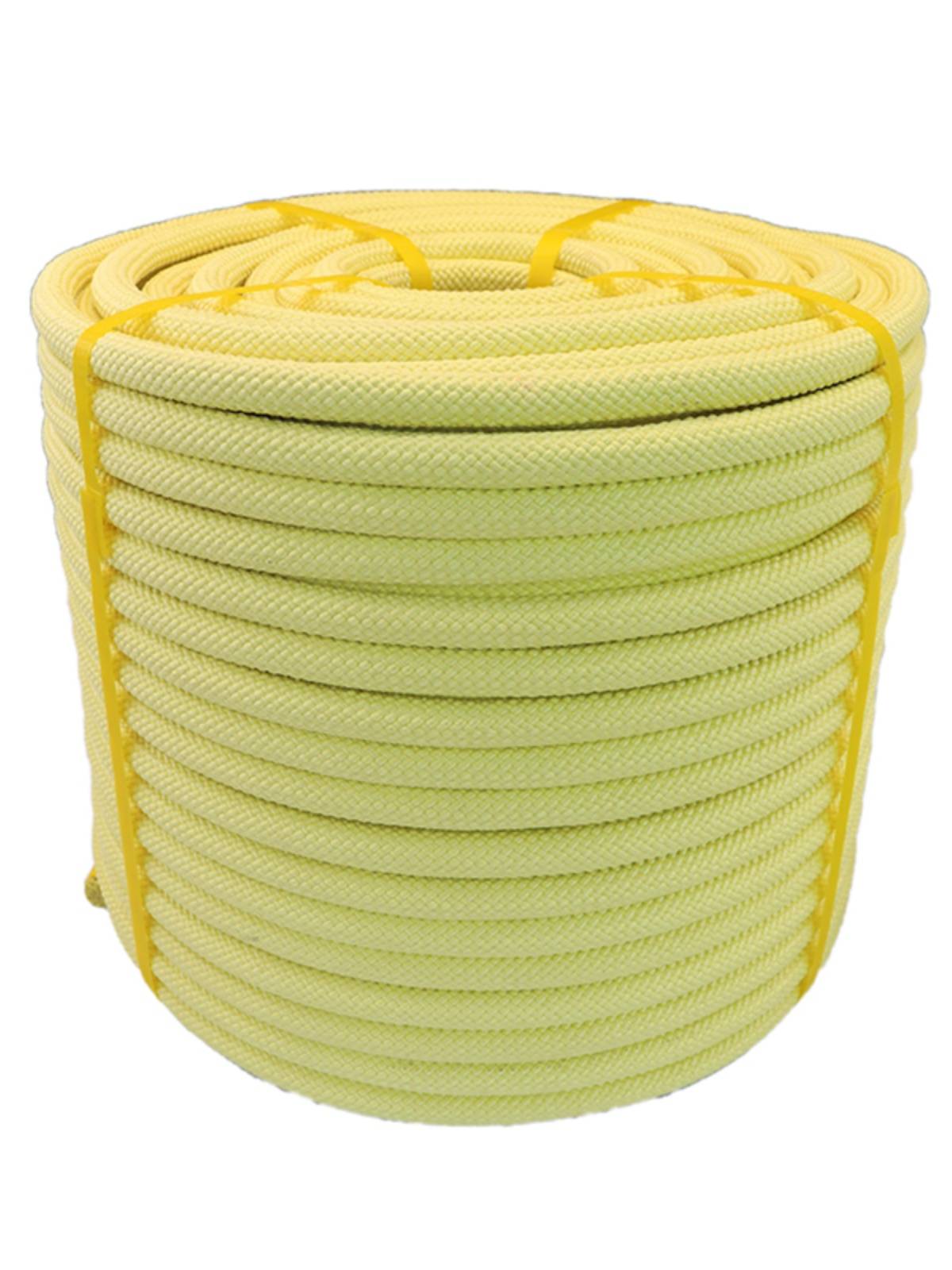 Aramid high -temperature rope Kaif fiber rope fire fire burial high -strength fire safety rope wear -resistant corrosion -resistant rope