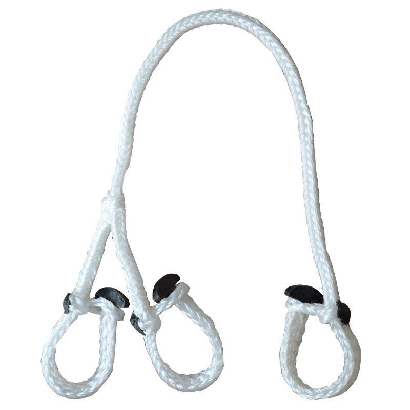 Inner Mongolia Himaso grazing with a stumbling white nylon manual compilation, durable saddling horse horses, 2 legs and 3 legs