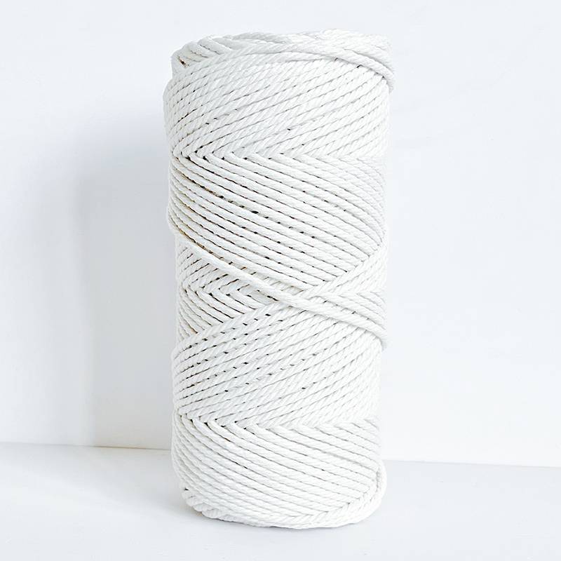Cotton wire cotton rope DIY handmade material woven rice rope handmade tapestry woven rope bundle rope bundle mouth rope