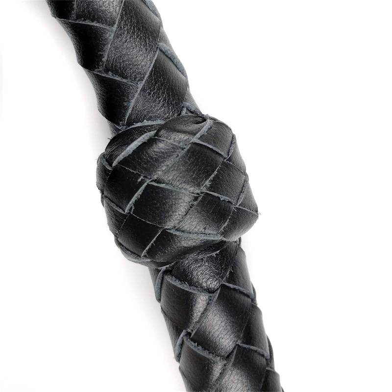 Cowhide Vallest Skin Short Body Short Whistle Palace Film and Television Pruder Flip Soft whip