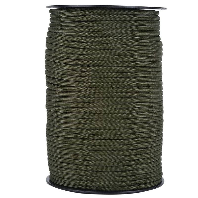 9-chip-axis umbrella rope (Green 100 meters)