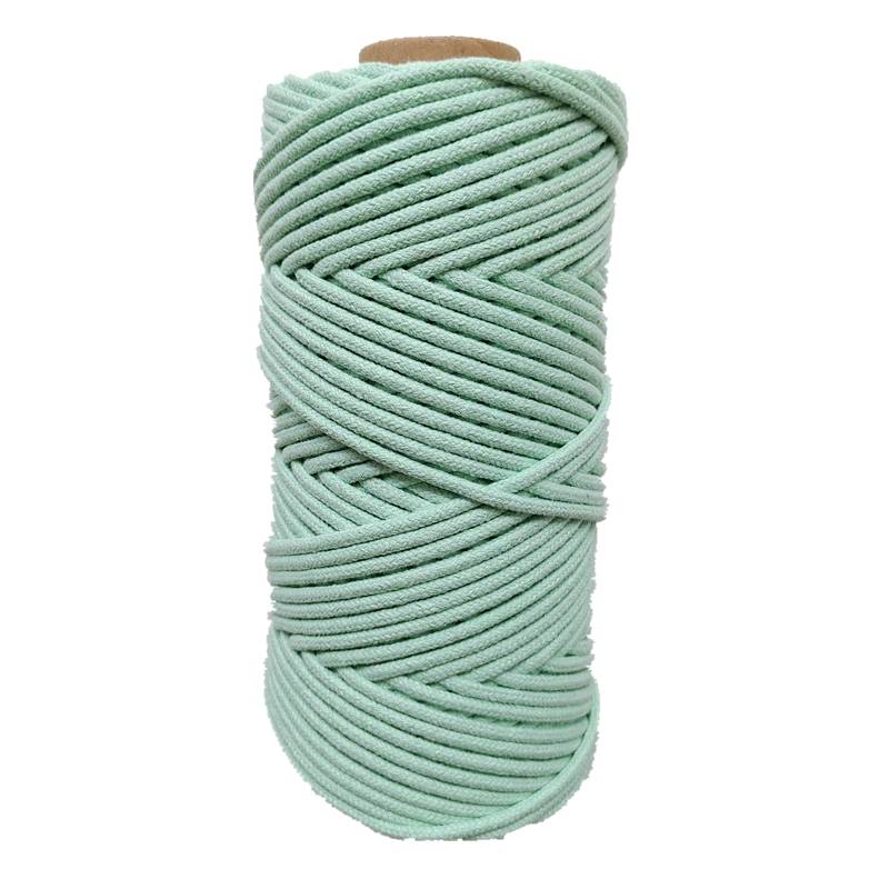 4mm color bag core cotton rope Macrame handmade woven rope woven bag tapest carpet or decorated crude cotton wire material