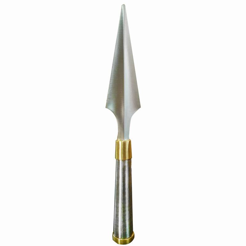 Red Sakura Gun Head Stainless Steel Traditional Red Cross -Gun Head Templar Head Big Middle Small Tie discount manufacturer Direct selling martial arts gun head