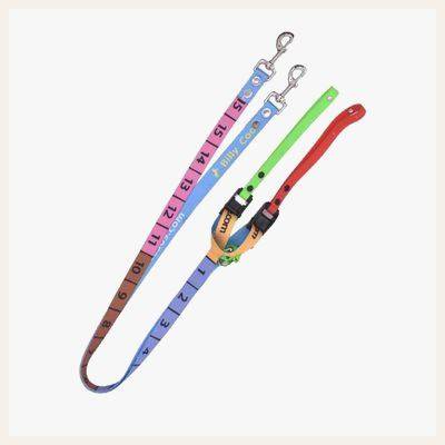 Digital scale ropes teaching children to hold their horses to regulate the letter colour cycling gears