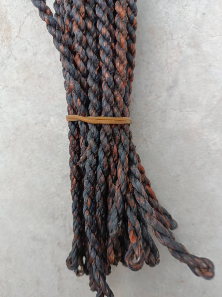 Tire-wire whips with a little lamb and a little nylon