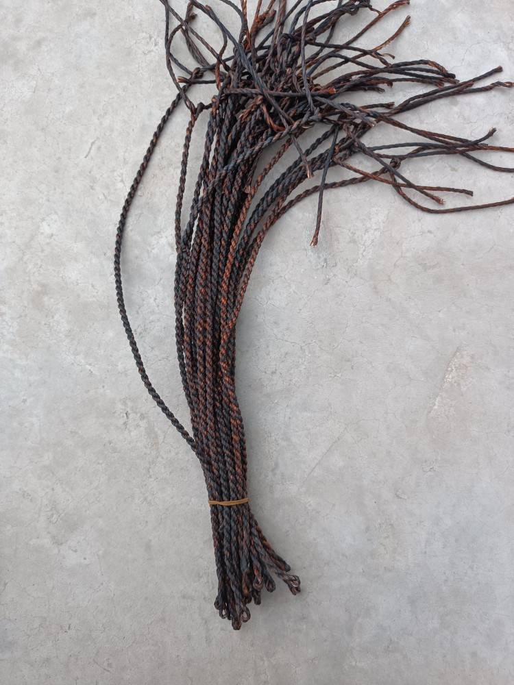 Tire-wire whips with a little lamb and a little nylon