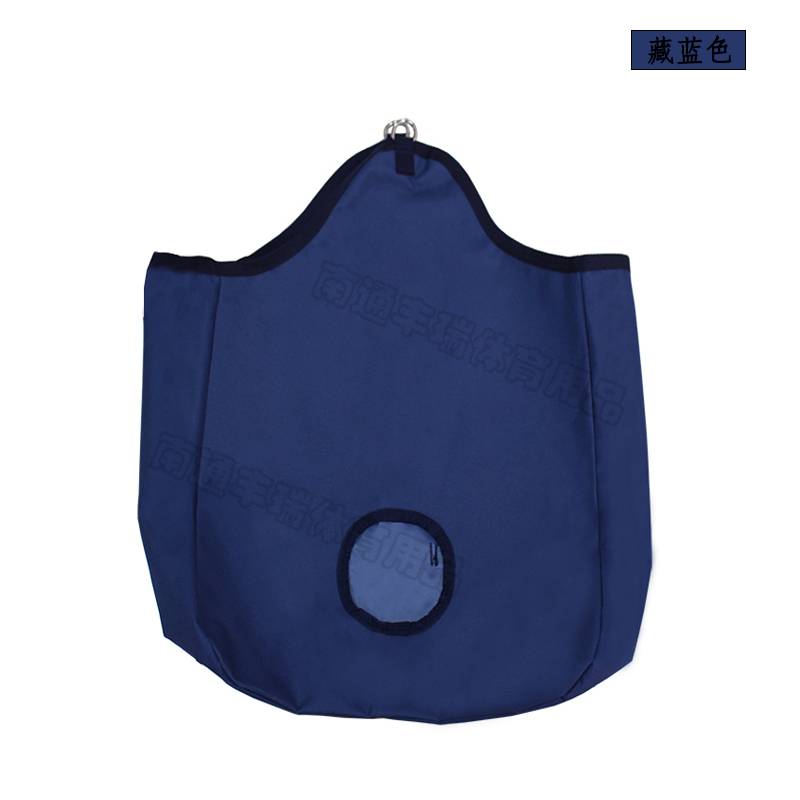 Oxford cloth waterproof grass bag feeds horse feed bag horses house grass, wear -resistant licorice bag 600D red horse bag