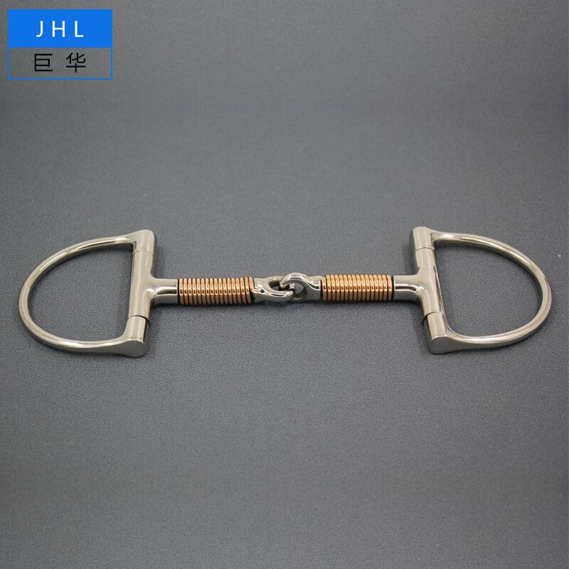 QUALITY ASSURANCE OF STAINLESS STEEL, TWO-SECT IRON-WATER-STRANGLING FITTINGS FOR HORSE UTENSILS, TYPE D