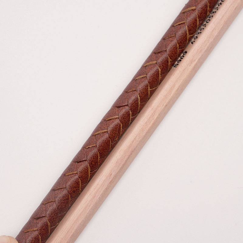 Cowhide bracelet whip small portable body whip full soft and small leather whip girls anti -wolf artifact