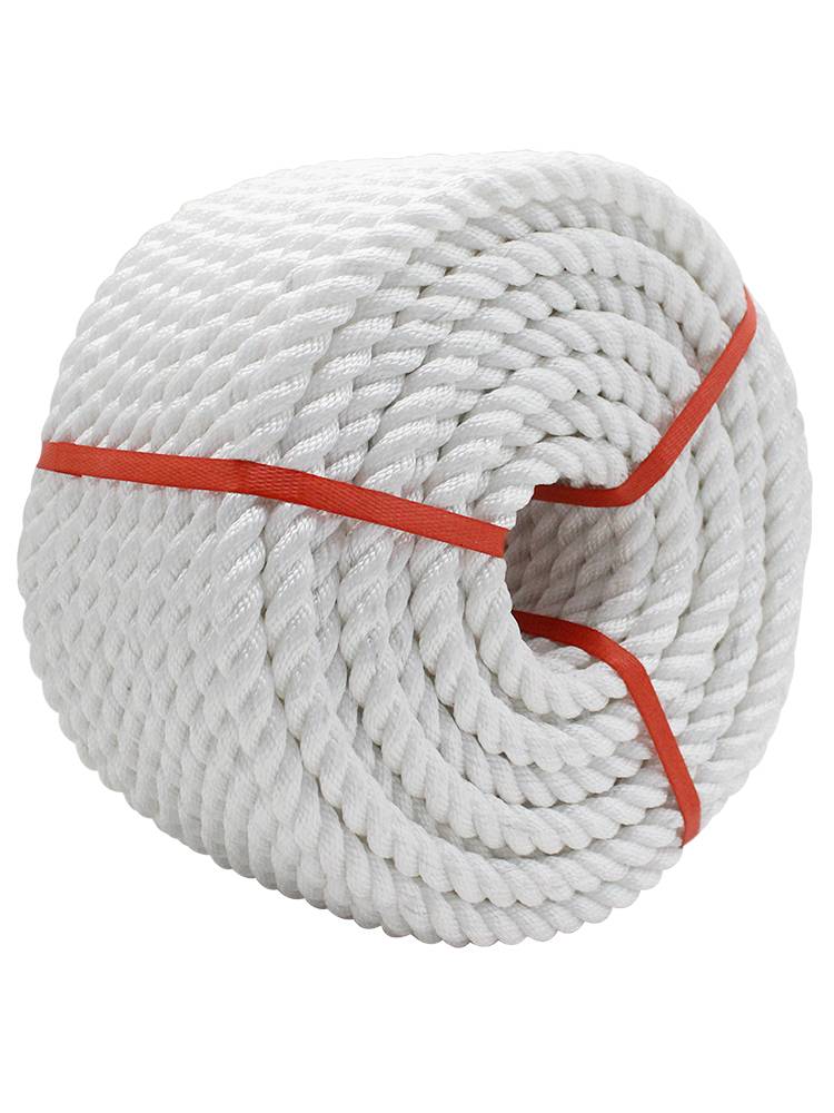 Polycerine rope boat with three high -strength nylon cables binding ropes to brake rope rope travel rope rope PP rope backbroken bourgeois rope safety