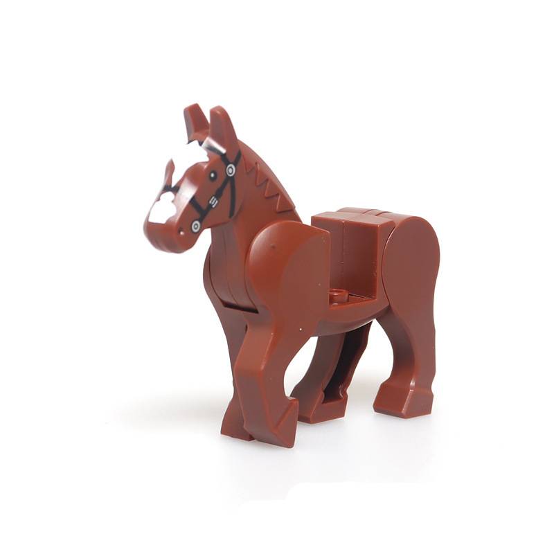 Ten brown horses