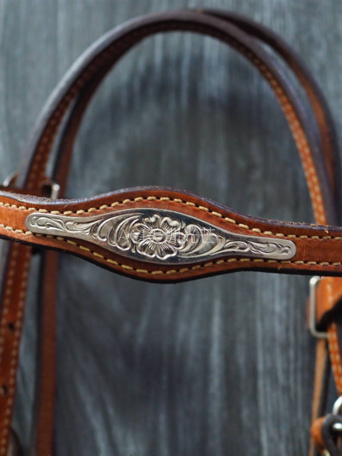 CY American Western Cow Pacific Water Leading Two -piece Set Western Cowboy Handmade Horse Riding Equipment