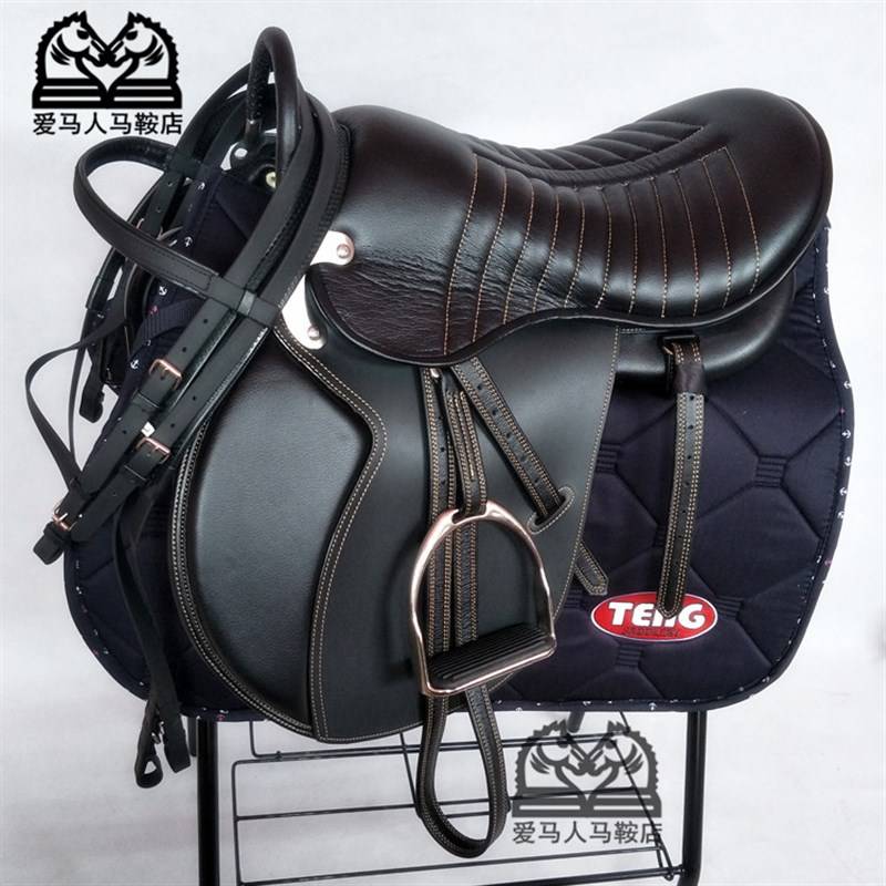 Comprehensive saddle endurance saddle double belly belly full set of British saddle long -distance endurance saddle subtlosis sports horse products