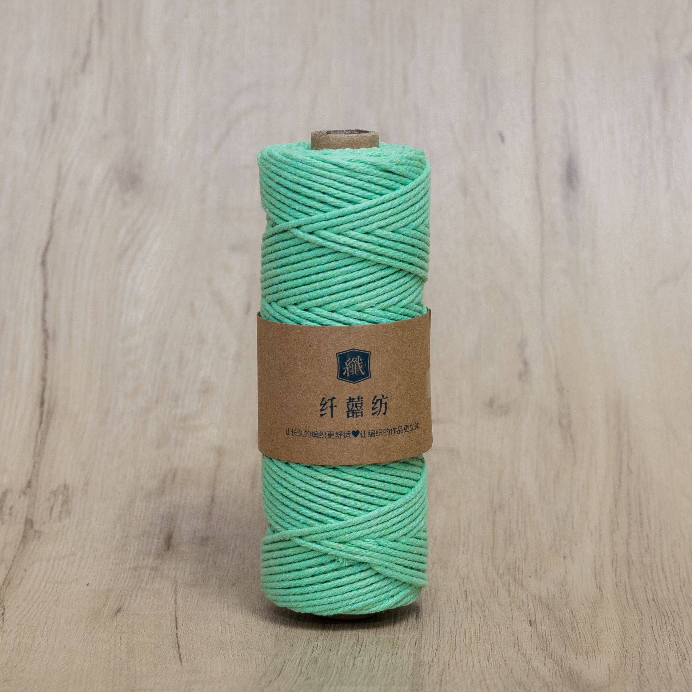 2mm auroral light green (100 m)