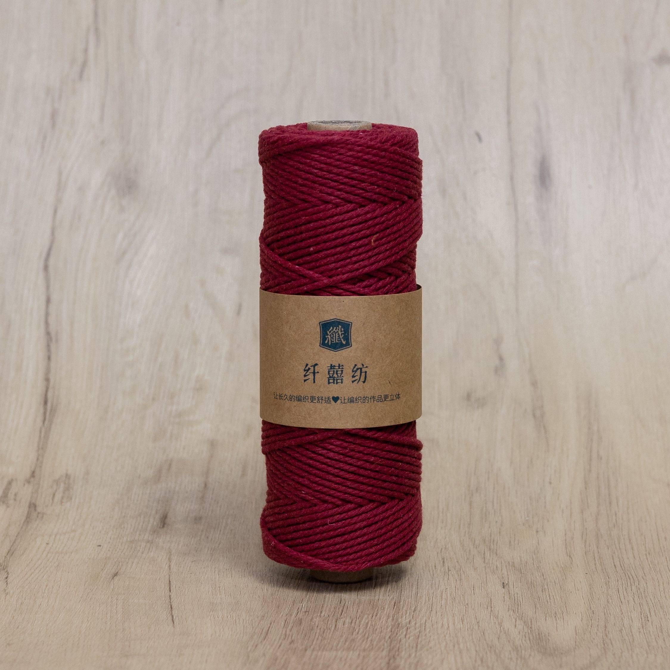 2mm wine red (100 m)