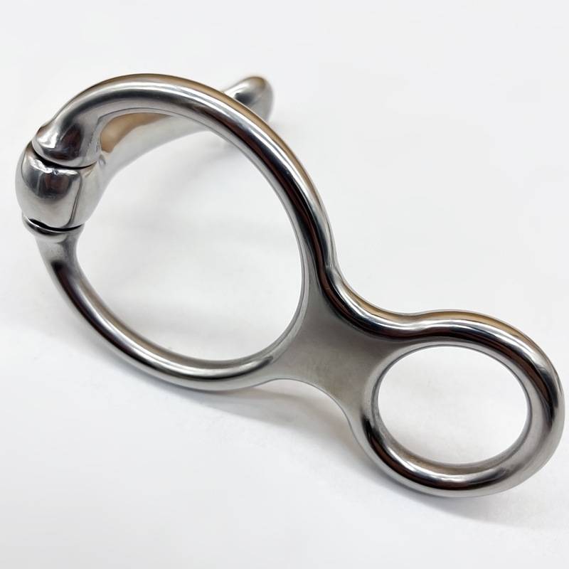 Stainless steel horses buckle rope buckle three -piece horses buckle horse rope buckle British American pornographic rope buckle horses supplies