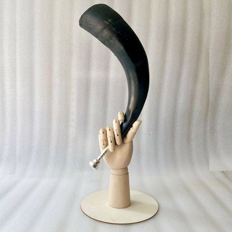 Factory price Direct sales of natural handmade large cow horn number performance cheering props decorative instruments